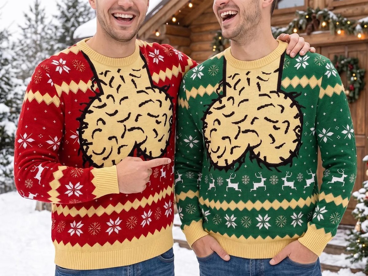 Cheeky Chestnuts Red Sweaters